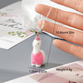 Flocked Alpaca Sheep Phone Strap Charms Lobster 14 Styles view 9