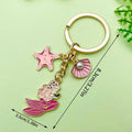 Starfish, Conch and Shell Charm Keychains Featuring Ocean Across 31 Pictured Variations view 2