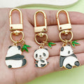 Panda Charm Keychains in 54 Pictured Variations for Bags and Keys view 3