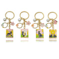 Cat Charm Keychains in 4 Pictured Variations for Bags and Keys view 1