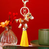 Brown Heart-Horse Yellow-Tassel