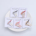 Smiling Tooth and Toothbrush Enamel Brooch in Five Styles view 2