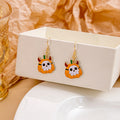 Halloween Novelty Long Hook Earrings in Eleven Motifs view 9