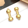 Gold-Tone Guitar Metal Charms with 10 Listed Options view 9