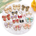 Gold-Tone Bow and Butterfly Metal Charms with 16 Listed Options view 3