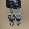 Blue Gray Chandelier