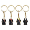 Enamel Graduation Gown Keychain Gold Ring Four Colors view 5