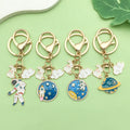 Space Charm Keychains in 2 Pictured Variations for Bags and Keys view 1