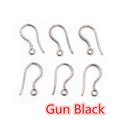 Simple Fishhook Earring Wires with Ball and Loop in Five Finishes view 7
