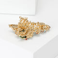 Hydrangea Cluster Brooch In 4 Styles With Enamel And Crystal Details view 3