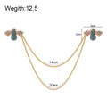 Bee Tassel Five Designs Metal Brooch Pin for Jackets and Lapels view 2