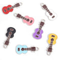Enamel-Look Gold Silver Guitar Alloy Charms in 14 Styles view 2