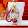 Deep-Purple-Fortune-Strap Purple Lucky-C