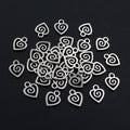 Silver Tone Spiral Wire Charms in Assorted Designs view 2