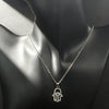 Silver Hamsa Necklace