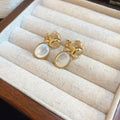 Butterfly and Round Disc Clip Earrings in Four Mixed Designs view 3