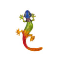Red Gold Tone Gecko Enamel Metal Brooch Pin for Jackets and Lapels view 1