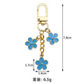 Flower Charm Keychains in 11 Pictured Variations for Bags and Keys view 2