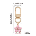 Flower Charm Keychains in 5 Pictured Variations for Bags and Keys view 10