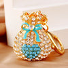Sky-Blue Heart-Pouch
