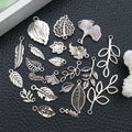 Metallic Leaf Metal Charms with 23 Listed Options for DIY Jewelry Making view 3