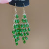 Crystal Green Chandelier