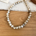 Acrylic Marbled Bead Necklace Bracelet 13 Color Styles Mix view 10