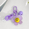 Purple Gingham Flower