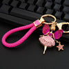 Fuchsia-Braided Fuchsia-Star-Angel