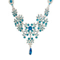 Butterfly Floral Teardrop Necklace and Earring Set view 5