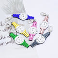 Mirror Acrylic Watch Bag Charms Heart Clasp 6 Colors view 2