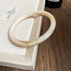 Ivory Slim Bangle