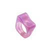 Purple Wide Ring