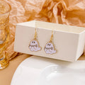 Halloween Novelty Long Hook Earrings in Eleven Motifs view 3