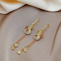 Twenty Two Colorful Cartoon Floral and Novelty Earrings view 10