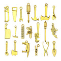 Blue Hand Tool Metal Charms with 6 Listed Options for Jewelry Making view 7