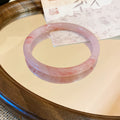 Round Band Jade-Look Bangles Sixteen Mottled Color Styles view 12