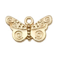 Gold-Tone Butterfly and Dragonfly Metal Charms with 25 Listed Options view 12