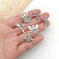 Antique Silver Angel and Cupid Metal Charms with 19 Listed Options view 3