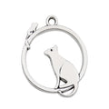 Metallic Cat Metal Charms with 23 Listed Options for DIY Jewelry Making view 7