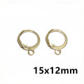 Stainless Steel Earring Hooks and Hoops in Twelve Styles view 7