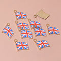 Colorful Enamel National Flag Charms in Eleven Country Options view 10
