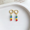 Rainbow Bead Huggies