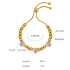 Gold Crystal Hearts