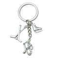 Hockey Charm Keychains in 36 Pictured Variations for Bags and Keys view 5