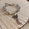 Silver Gray Tassel