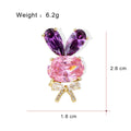 Gold Tone Silver Tone Flower Crystal Sixteen Designs Metal Brooch Pin view 7