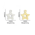 Colorful Open Star Jewelry Components For DIY Earrings And Bracelets Charms view 2