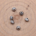 Carved Cone Spacer Beads in 7 Finishes for Jewelry Making view 2