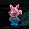 Pink-Blue Space-Rabbit